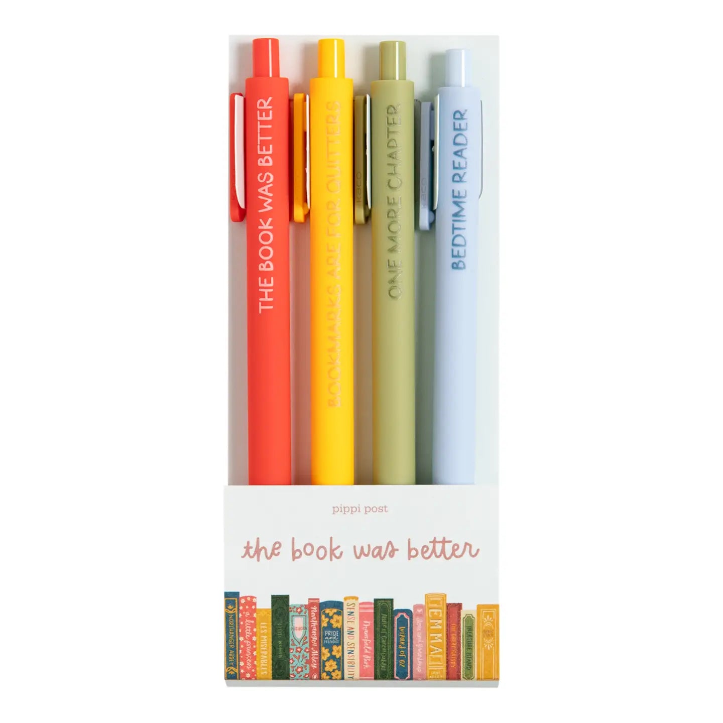 Pippi Post The Book Was Better Pen Set