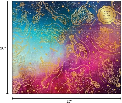 Galison Astrology 1000 Piece Jigsaw Puzzle