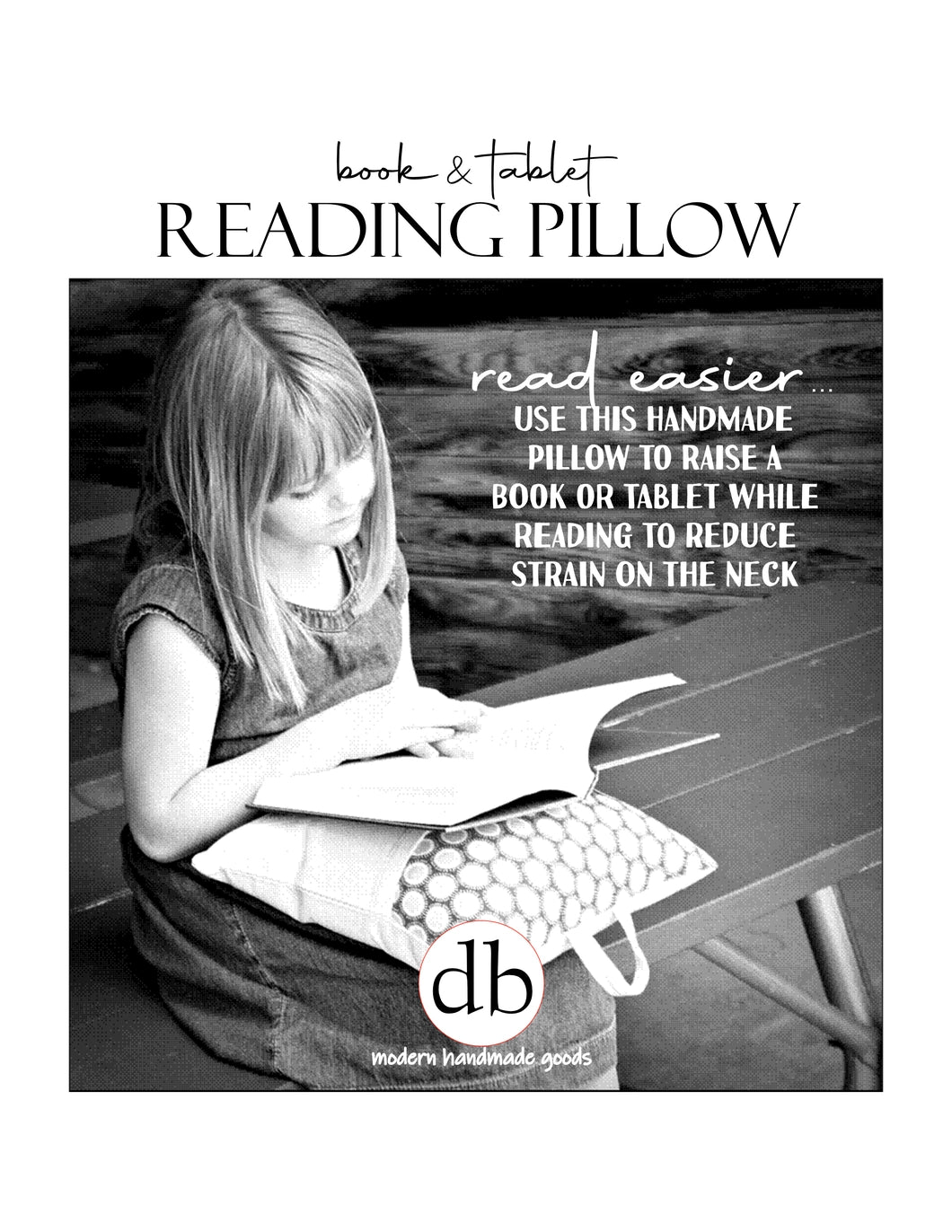 Reading Pillow: I Love To Read