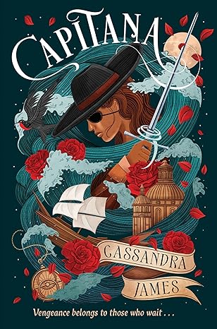 CAPITANA by Cassandra James (Hardcover-Like New-Signed by Author)
