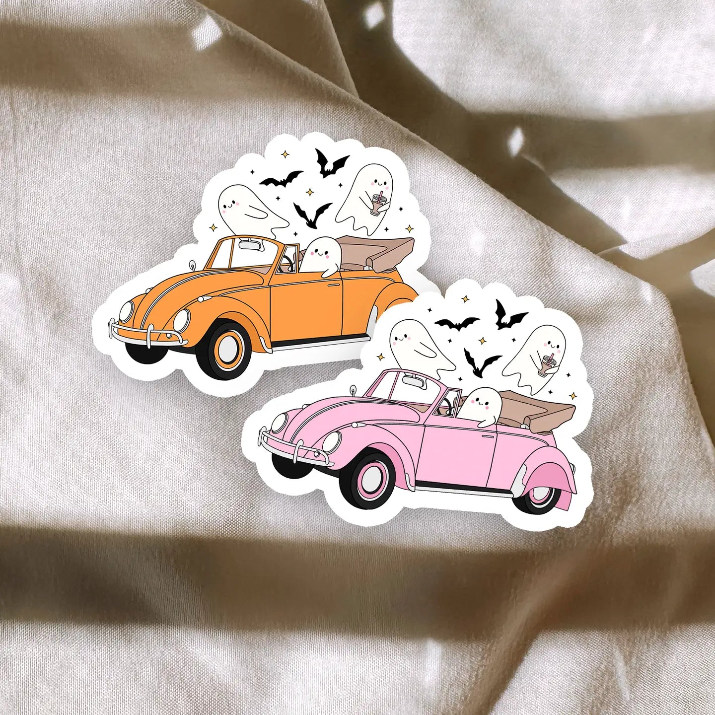 Ghouls Cruise Sticker (Orange)