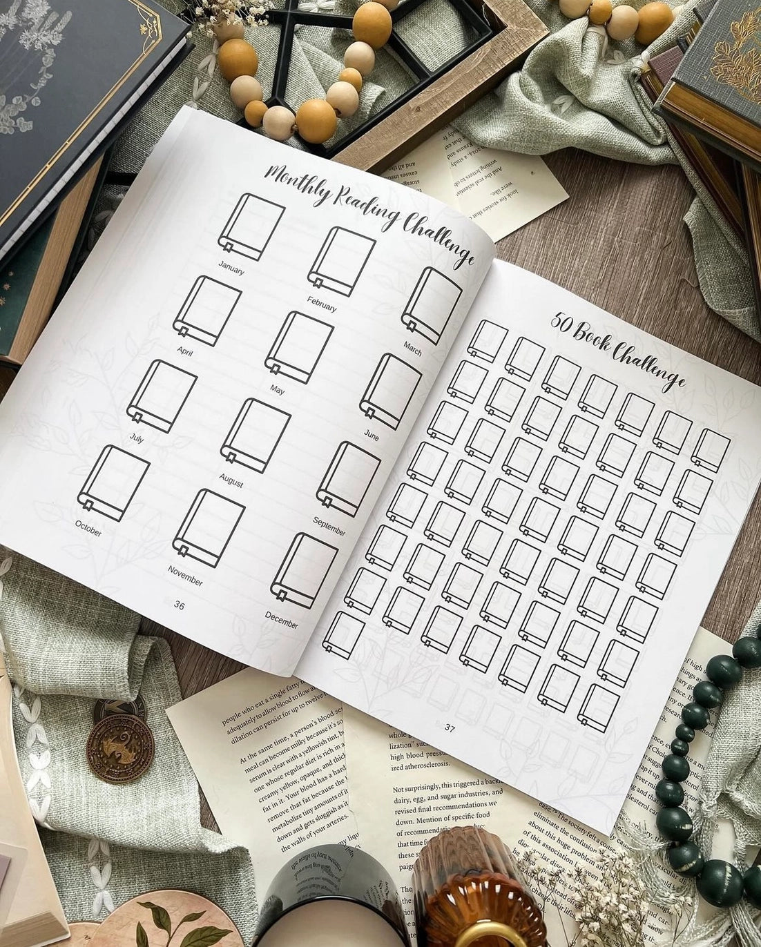 Reading Journal/Book Review/Tracker