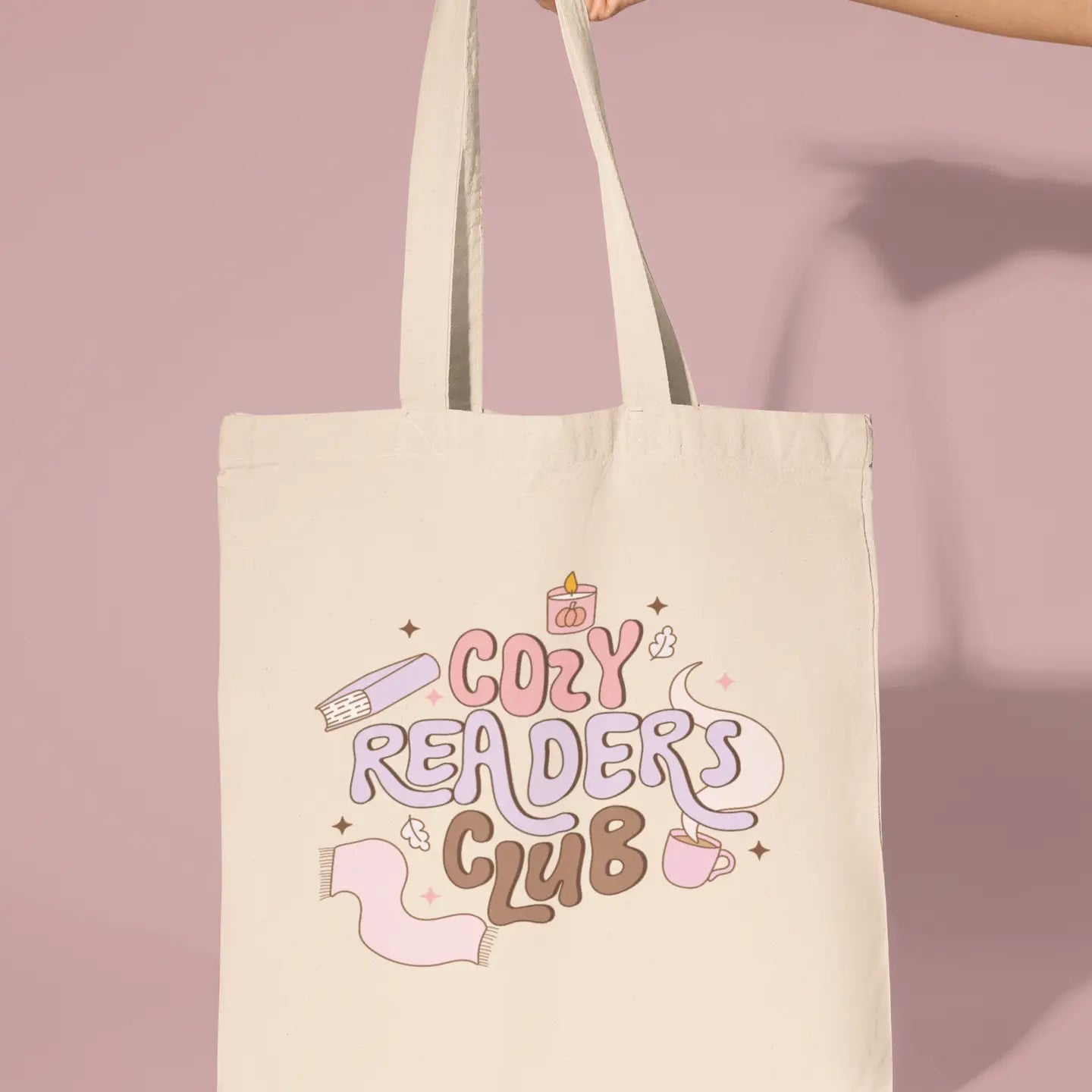 Cozy Readers Club Tote Bag
