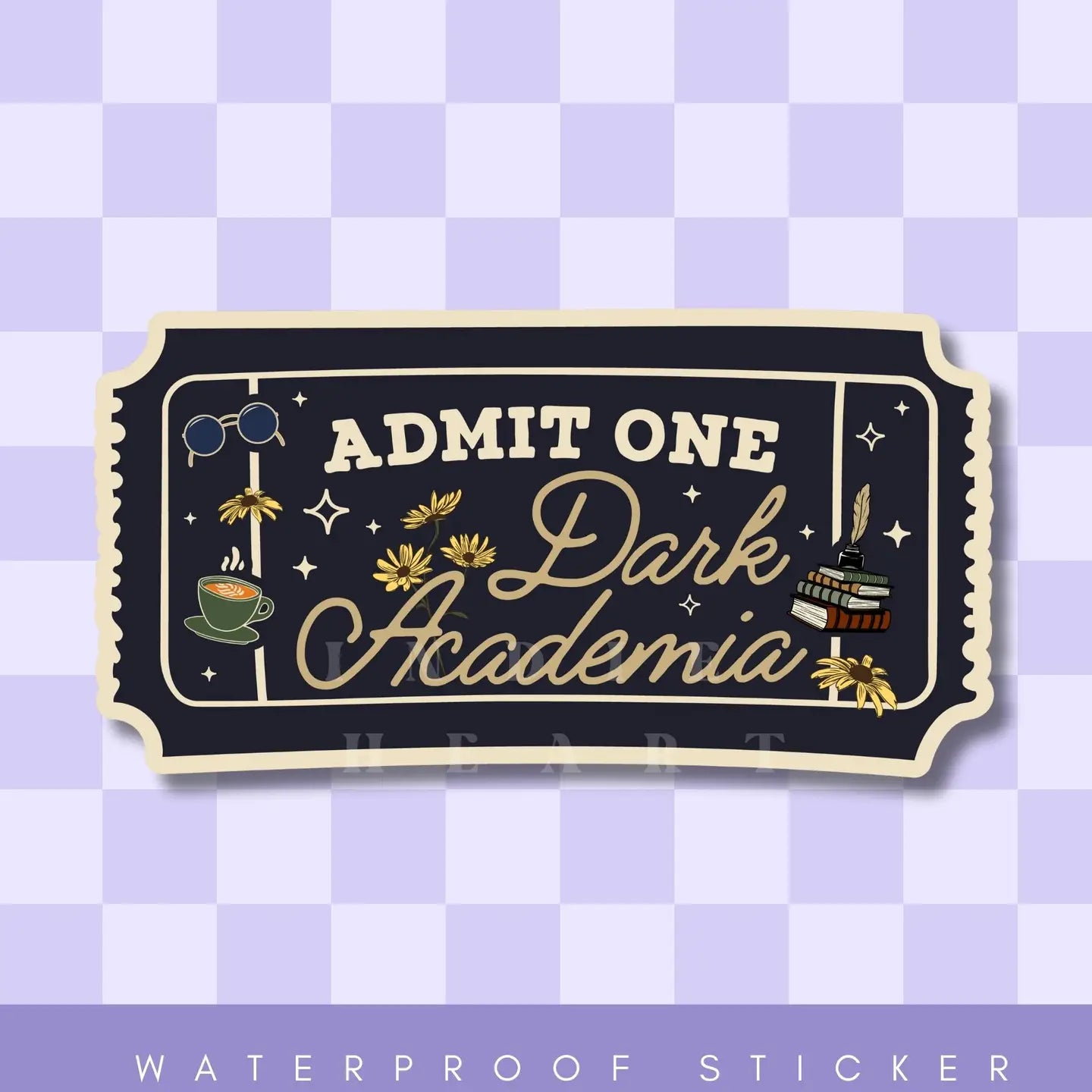 Dark Academia Sticker