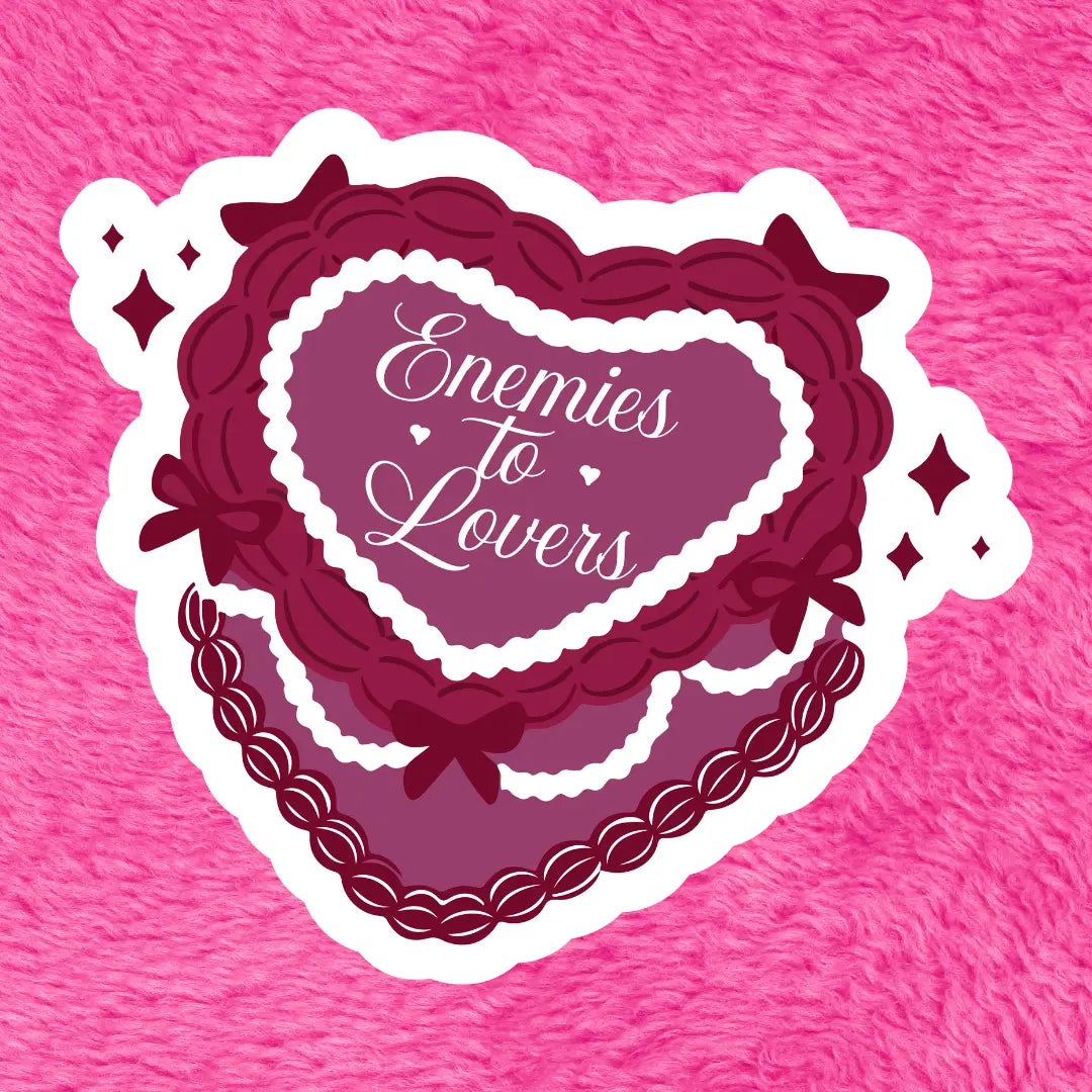 Enemies to Lovers: Kindle Sticker