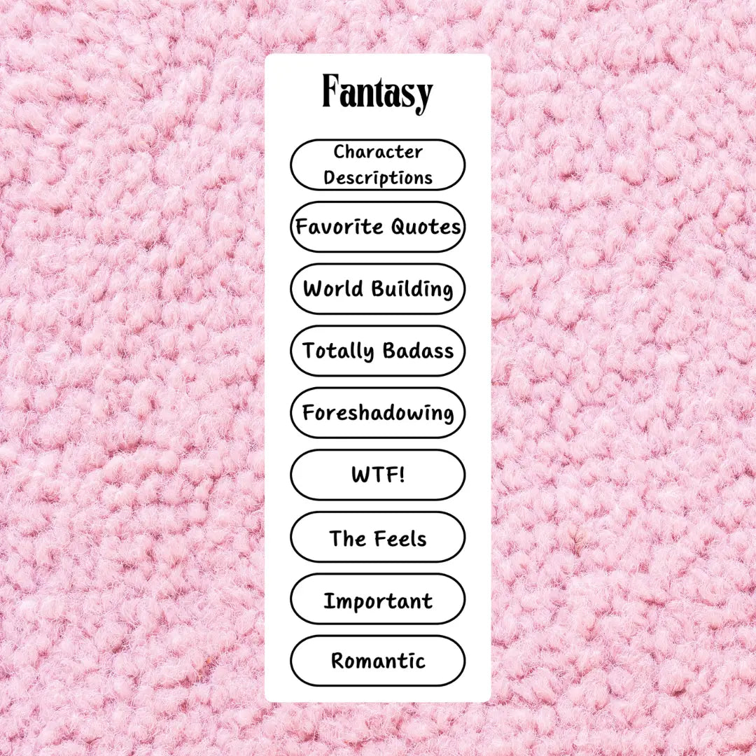 Annotation Key and Tabs (Fantasy)