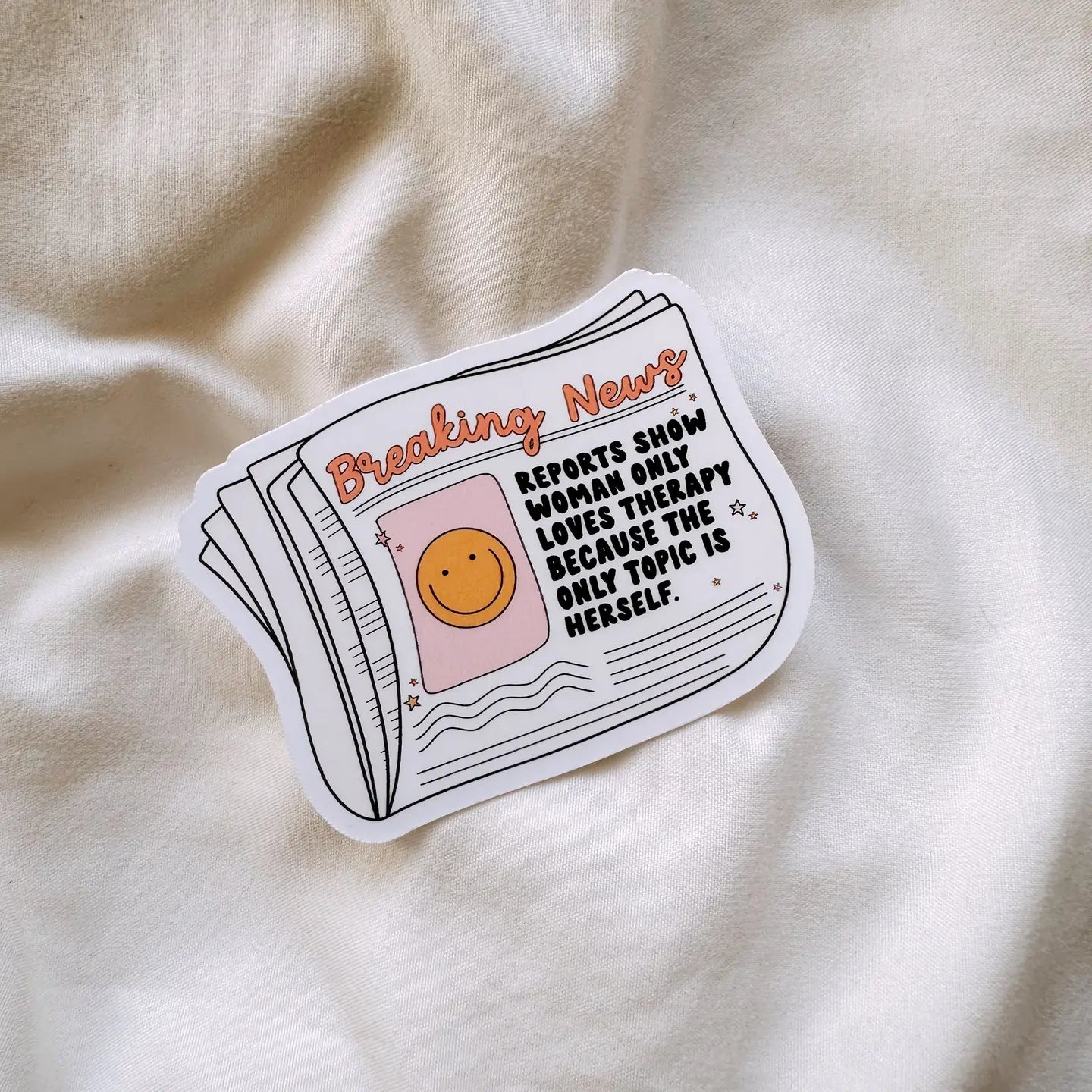 Breaking News Sticker