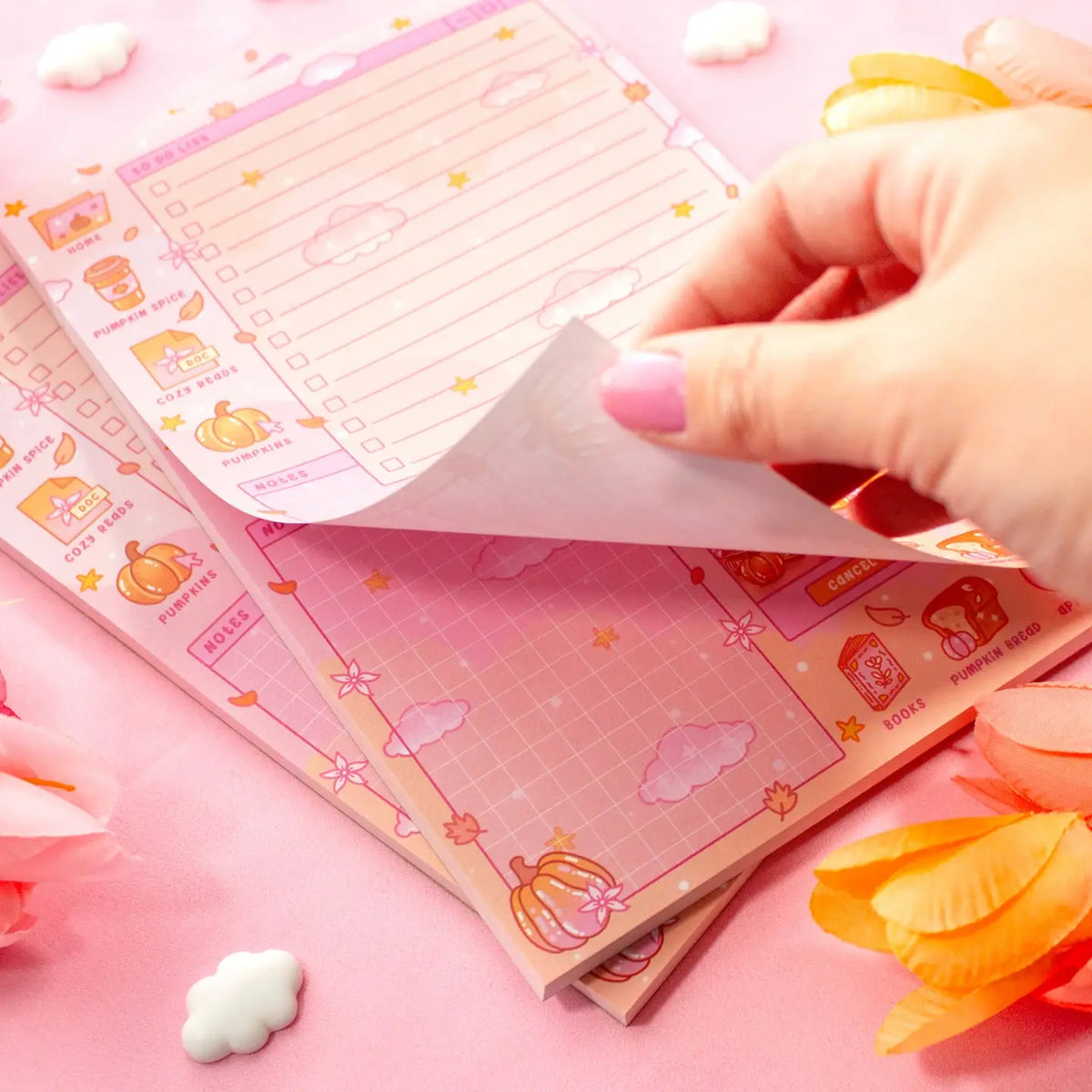 Pumpkin Cafe Daily Planner Pad