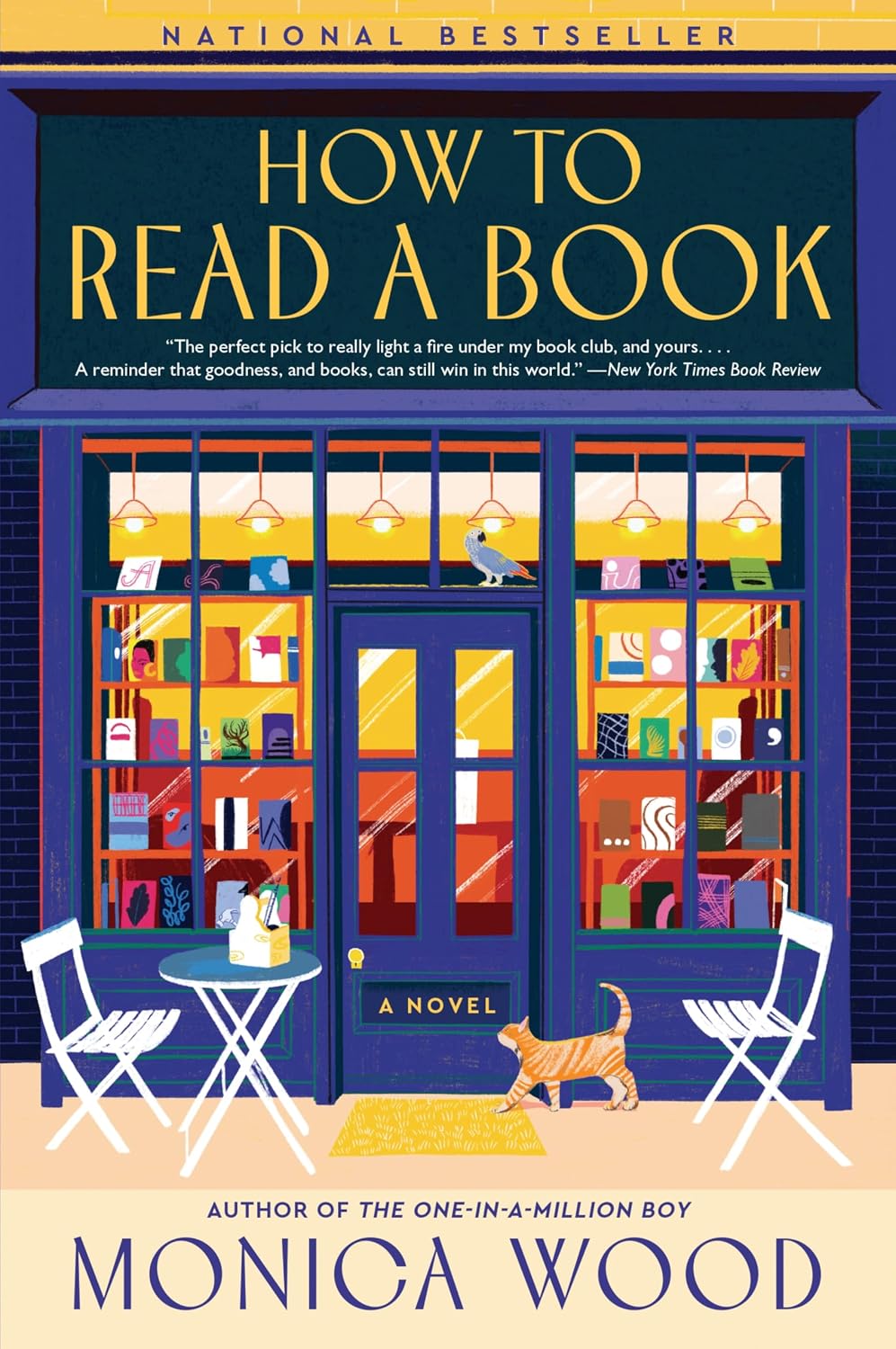 HOW TO READ A BOOK by Monica Wood (Hardcover-New)