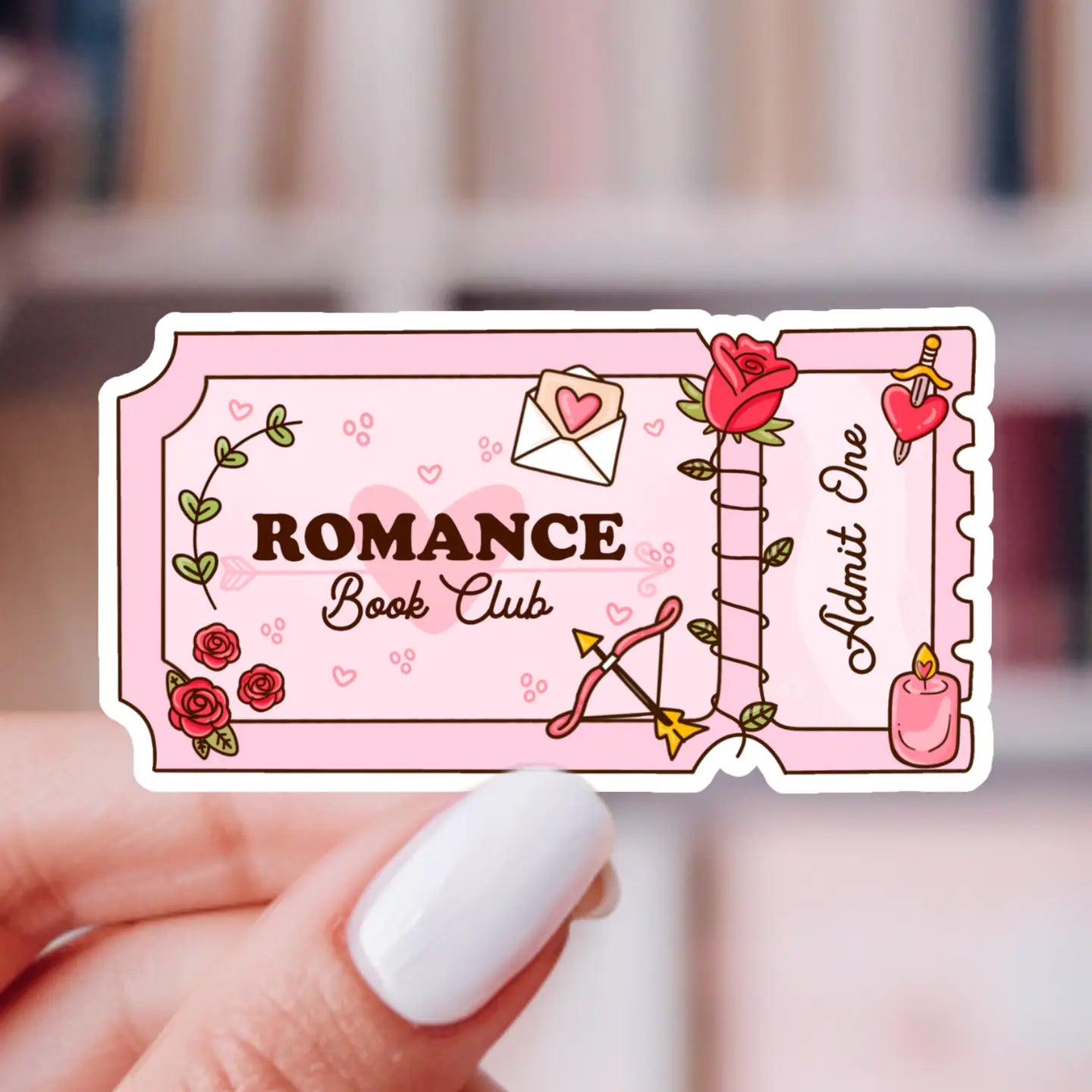 Romance Book Club Sticker