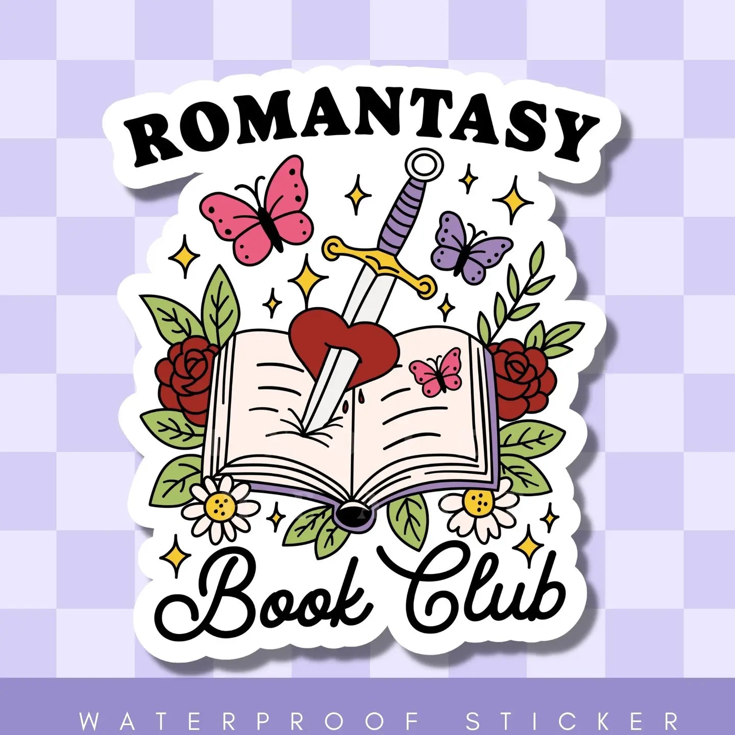 Romantasy Book Club Sticker