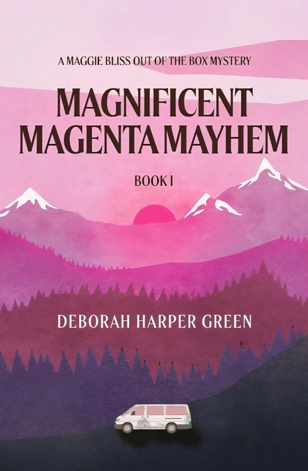 MAGNIFICENT MAGENTA MAYHEM by Deborah Harper Green (Paperback-New-Signed By Author)