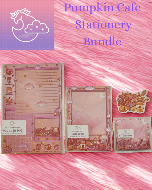 Pumpkin Cafe Stationery Bundle