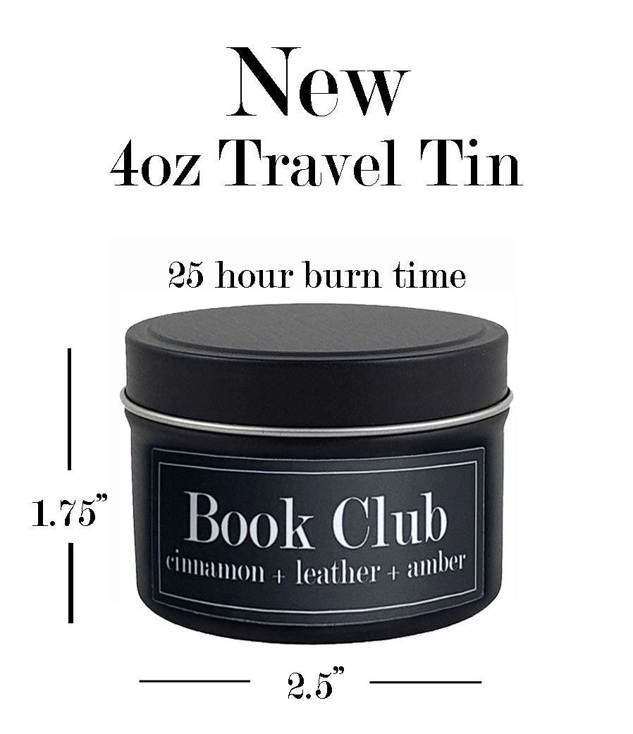 Book Club Candle (Black Cherry/Amber/Plum)