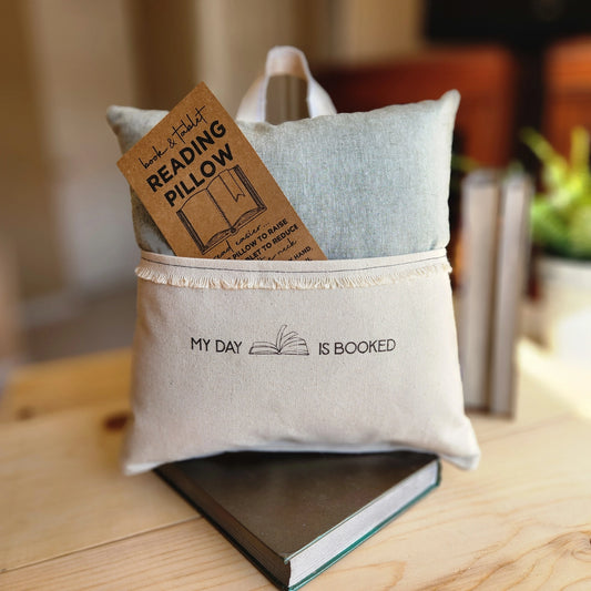 Reading Pillow: My Day is Booked