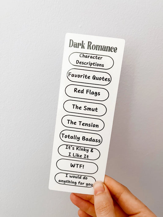 Annotation Key and Tabs (Dark Romance)