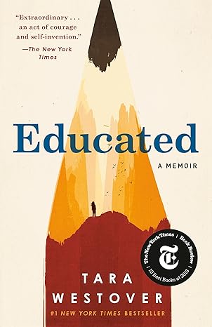 EDUCATED: A MEMOIR by Tara Westover-Large Print (Like New)