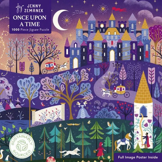 Jenny Zemanek: Once Upon A Time 1000 piece sustainable puzzle