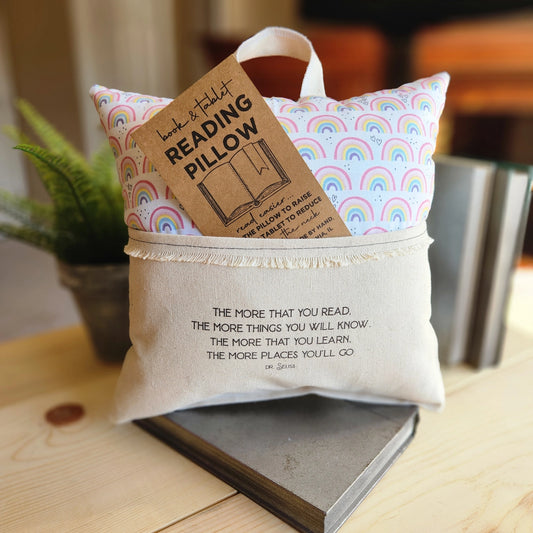 Reading Pillow: The More You Read, Dr. Seuss