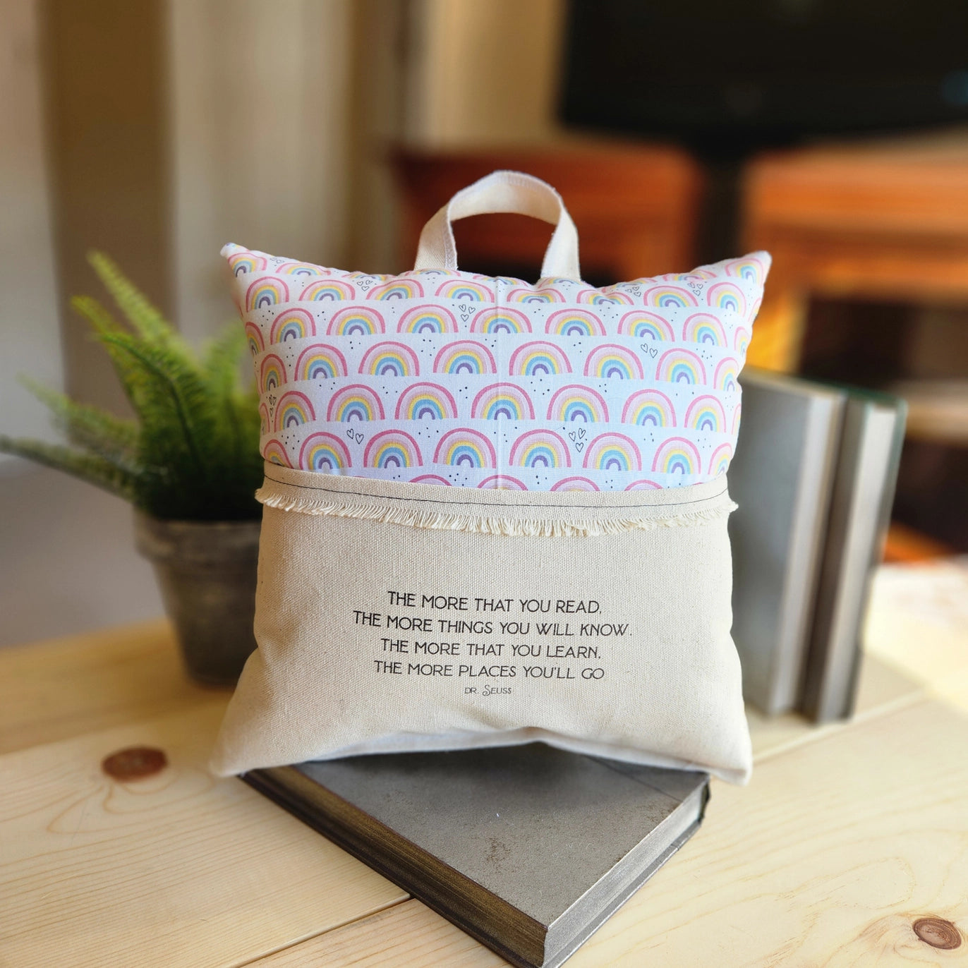 Reading Pillow: The More You Read, Dr. Seuss