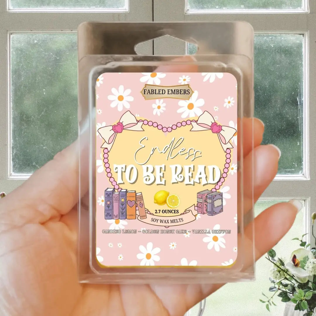 Endless To Be Read Book Lovers Wax Melts by Fabled Embers