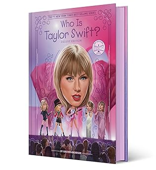 WHO IS TAYLOR SWIFT? by Kristen Anderson (Hardcover-Like New)