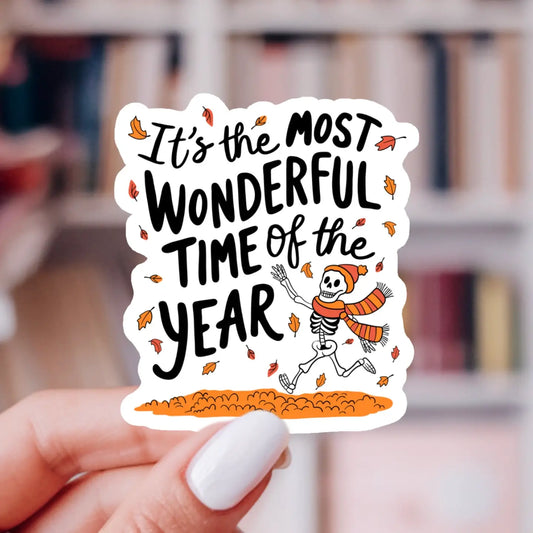 Most Wonderful Time Fall Sticker