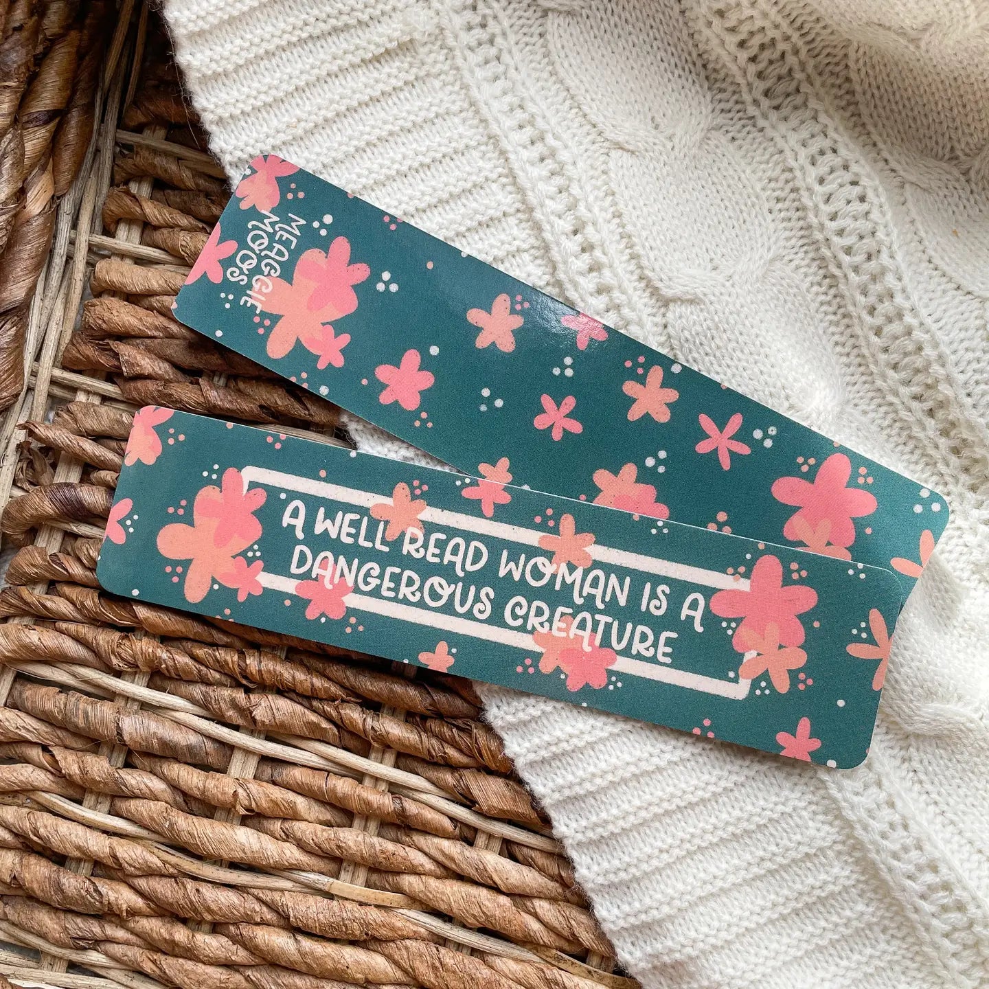 A Well Read Woman Is A Dangerous Creature Bookmark