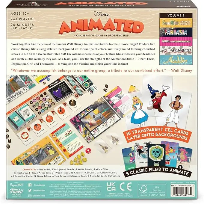 FUNKO DISNEY ANIMATED GAME