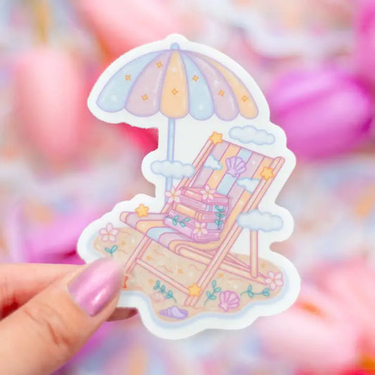 Beach Chair Sticker