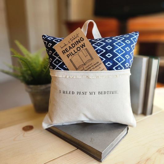 Reading Pillow: I Read Past My Bedtime