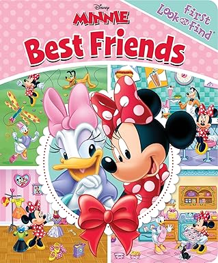 DISNEY MINNIE MOUSE-BEST FRIENDS MY FIRST LOOK ACTIVITY BOOK (Like New)