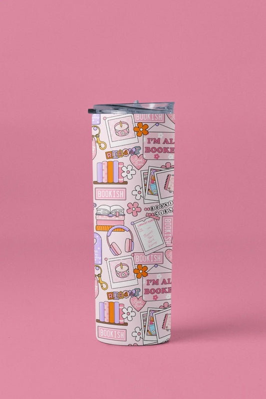 Bookish Moodboard Tumbler