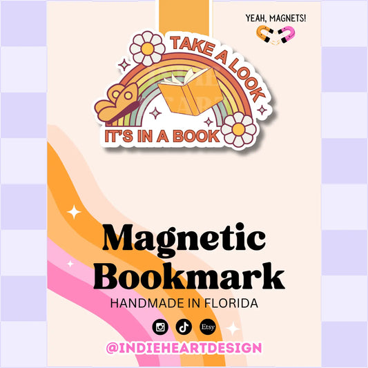 Take A Look: Magnet Bookmark