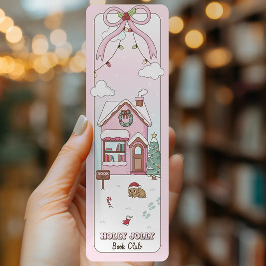 Holly Jolly Book Store Bookmark