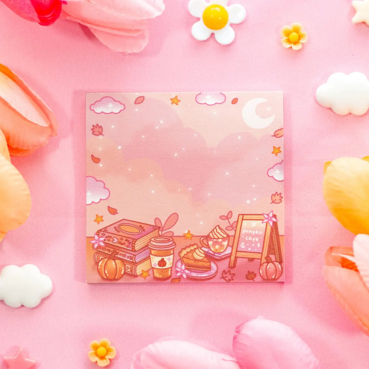 Pumpkin Cafe Sticky Notes