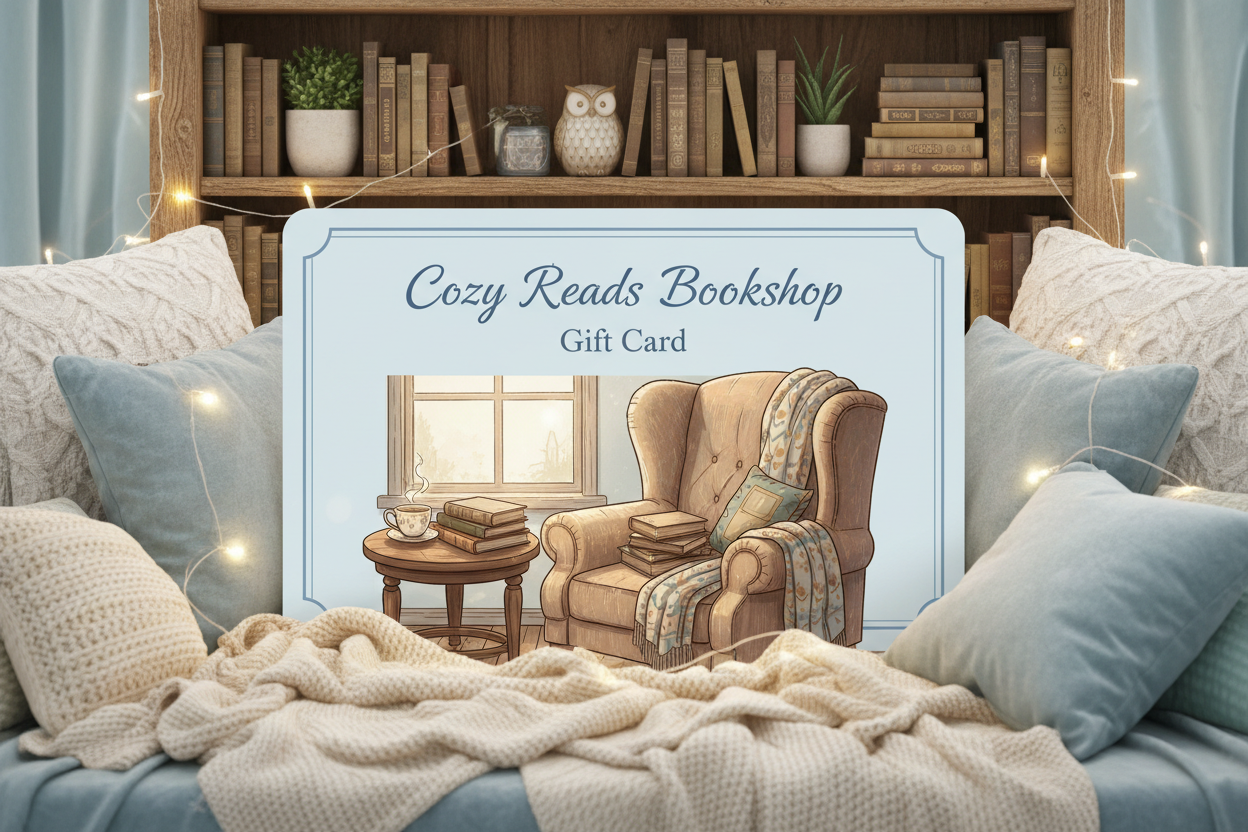 Cozy Reads Bookshop Gift Card