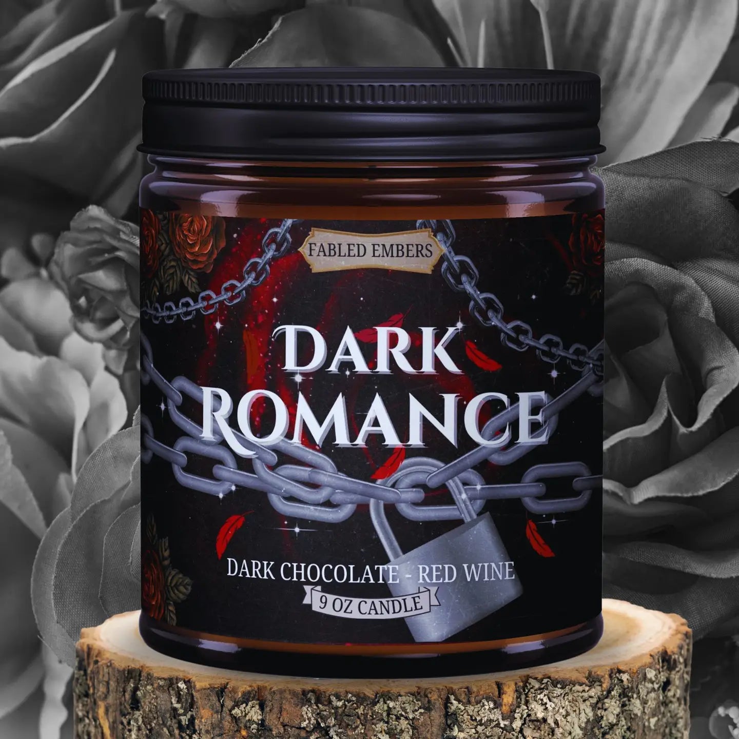 9 oz Fabled Embers Dark Romance Book Lovers Candle