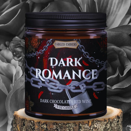 9 oz Fabled Embers Dark Romance Book Lovers Candle