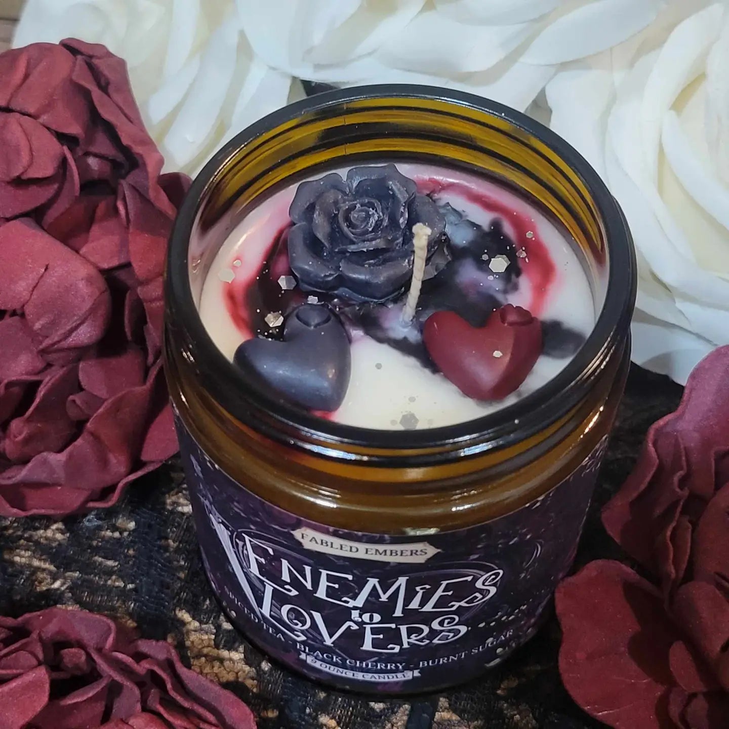 9 oz Fabled Embers Enemies To Lovers Bookish Candle