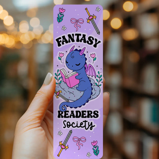 Fantasy Readers society Bookmark
