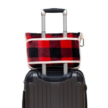Carstens Cozies Red Lumberjack Travel Blanket