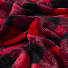 Carstens Cozies Red Lumberjack Travel Blanket