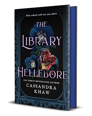 THE LIBRARY AT HELLEBORE by Cassandra Khaw (Hardcover-Like New)