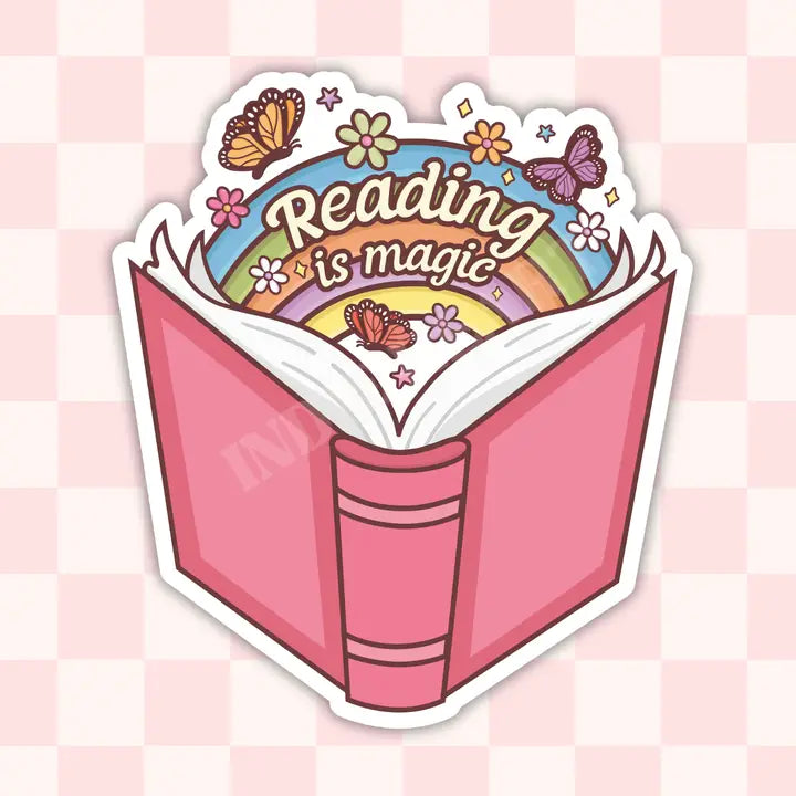 Reading Is Magic Sticker