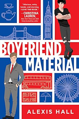BOYFRIEND MATERIAL by Alexis Hall (Paperback-Like New)