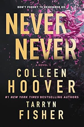 NEVER NEVER by Colleen Hoover (Like New)