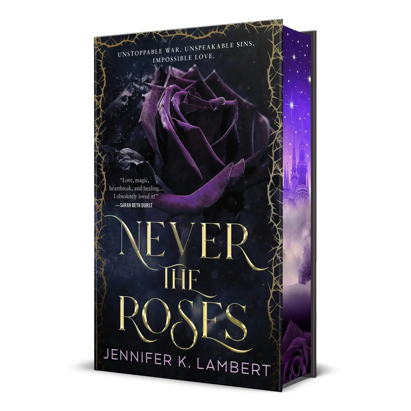 NEVER THE ROSES by Jennifer Lambert (New)