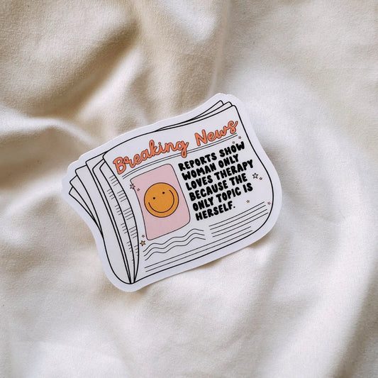 Breaking News Sticker
