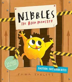 NIBBLES THE BOOK MONSTER by Emma Yarlett (Like New)